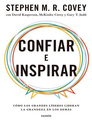 cover image of Confiar e Inspirar